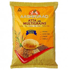 Aashirvaad Atta With Multigrains   Pack  5 kilogram